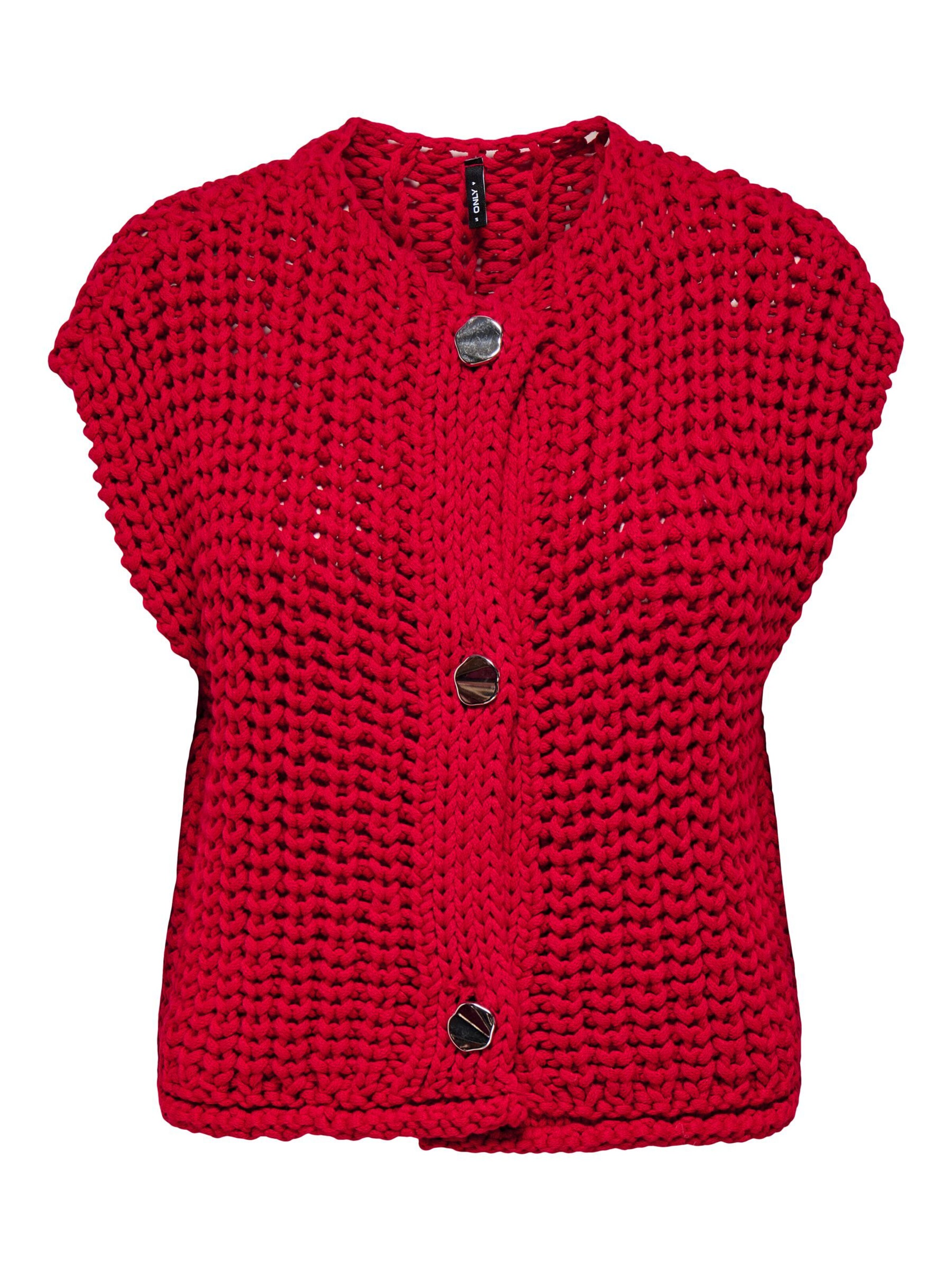 ONLY - Chaleco 'ONLCHLOE' en rojo: frente