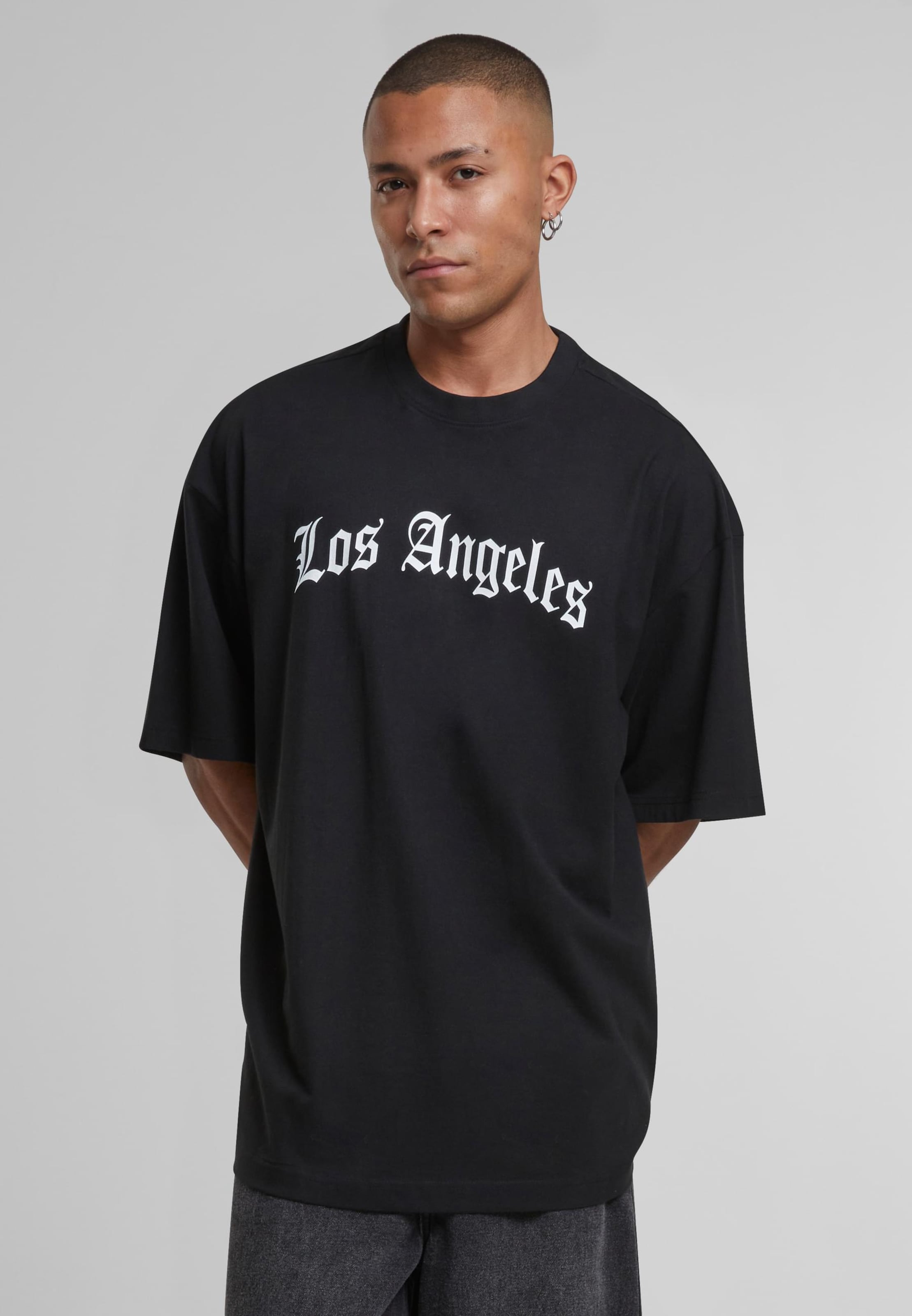 Mister Tee Camisa 'Los Angeles' em Preto | ABOUT YOU