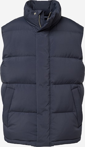 Gilet 'Matthew' di NN07 in blu: frontale