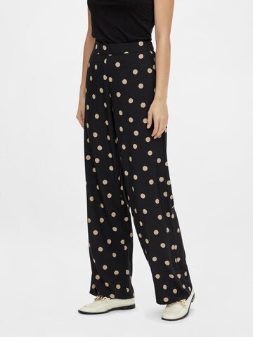 PIECES Regular Pants 'Gurla' in Black: front