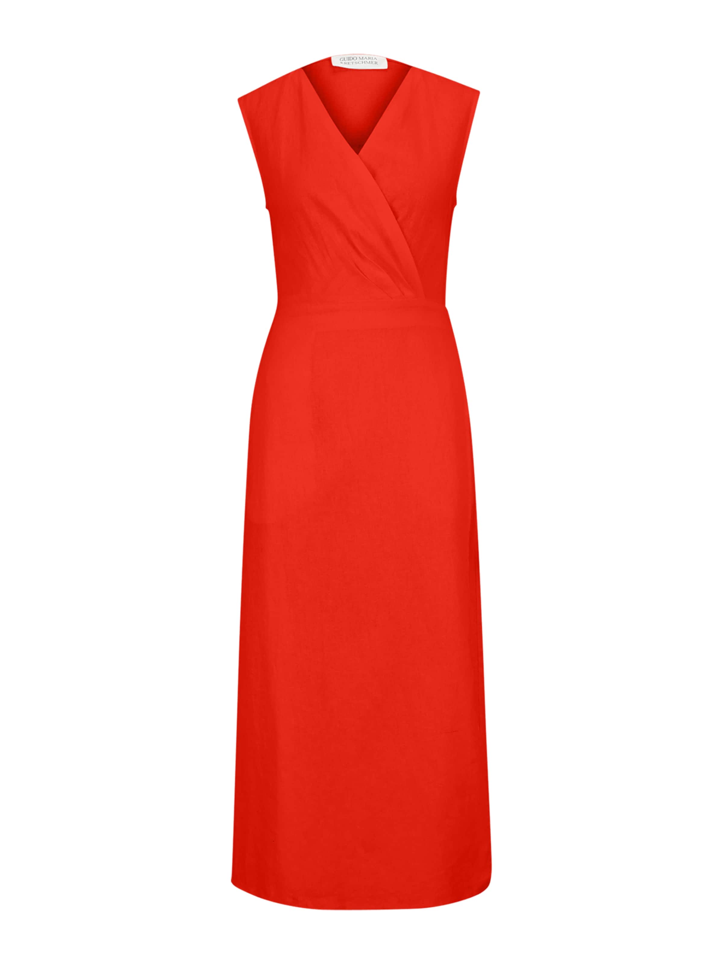 Rochie 'Gina' de la Guido Maria Kretschmer Women pe portocaliu: față