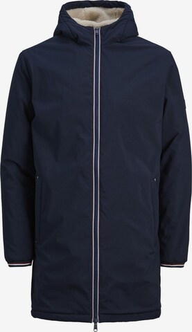 Manteau mi-saison 'New Kane' JACK & JONES en bleu : devant