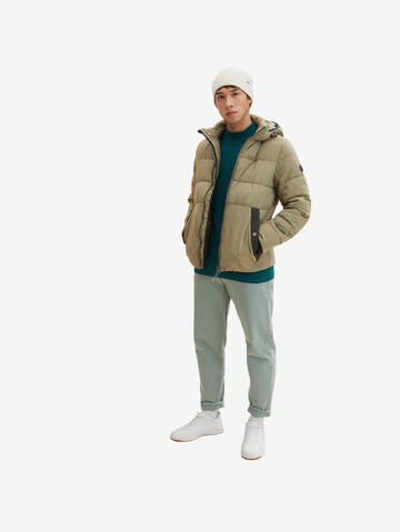 TOM TAILOR Between-Season Jacket in Green