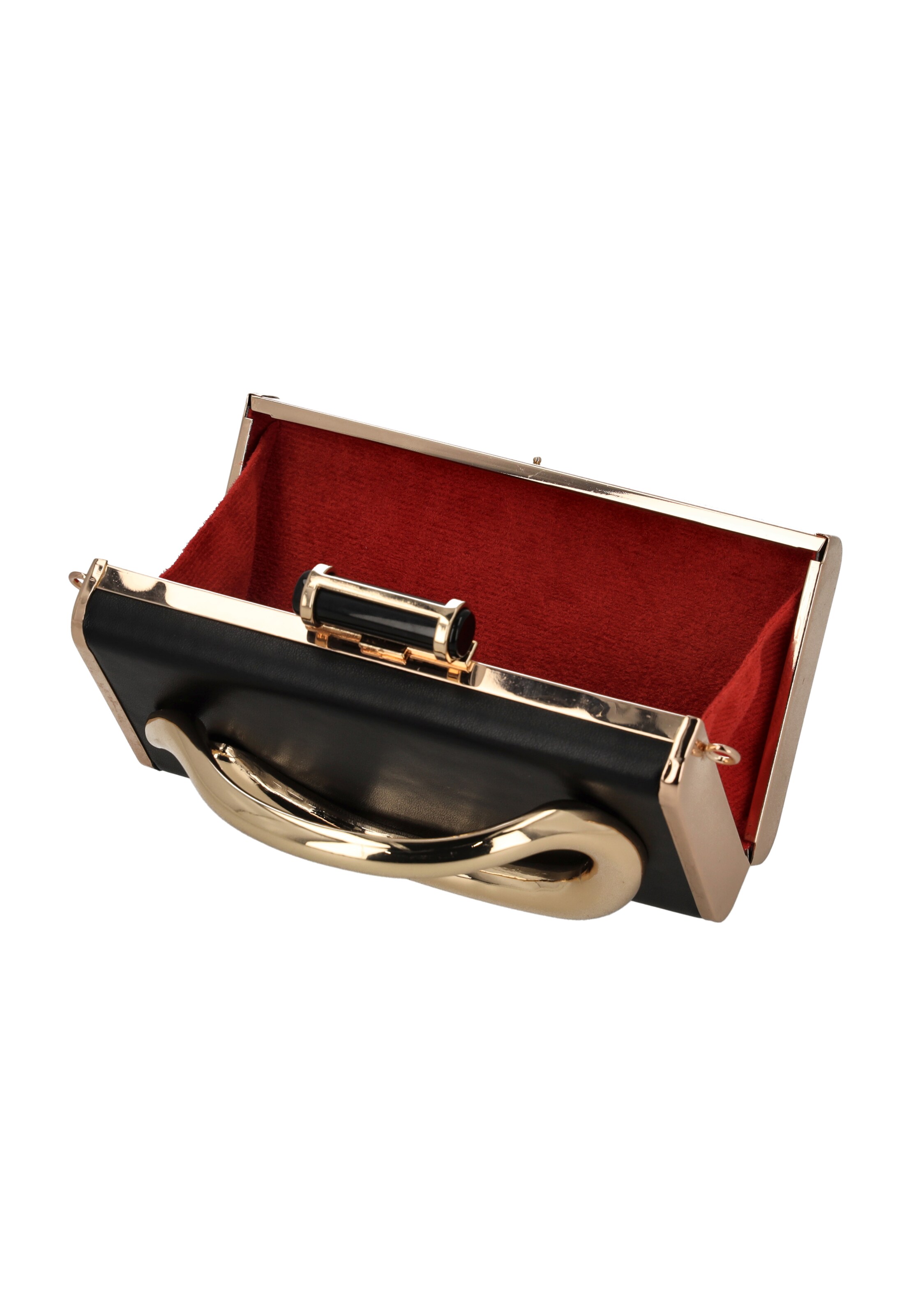 faina Clutch in Black