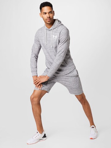 UNDER ARMOUR Sportovní mikina 'Rival' – šedá