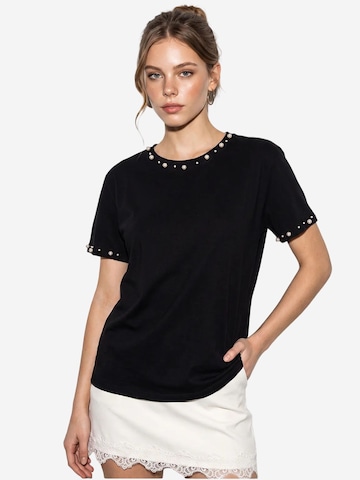 Bianco Lucci Majica 'T-Shirts' | črna barva