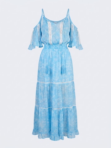 Miss June - Vestido 'Robe Longue Karena' en azul
