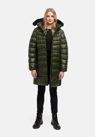 NAVAHOO Wintermantel 'Lumeiaa' in Groen