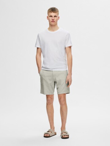 SELECTED HOMME regular Bukser 'SLHBrody' i grøn
