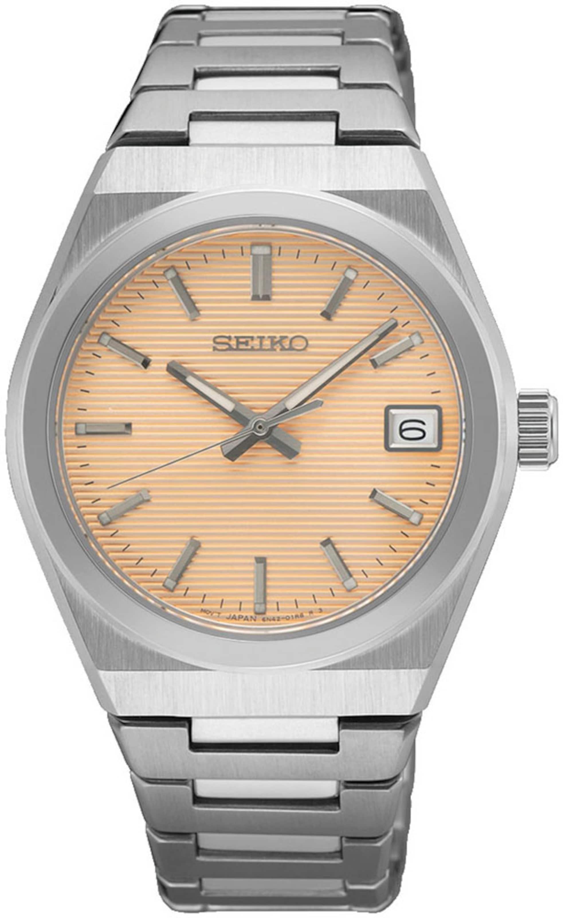 SEIKO Uhr in Silber: Vorderseite