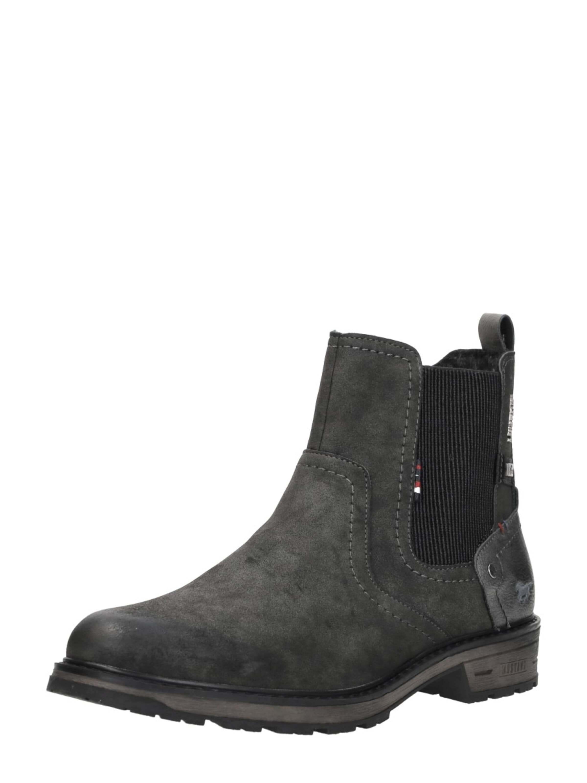 MUSTANG Chelsea boots 'Enkellaarzen' in Grijs