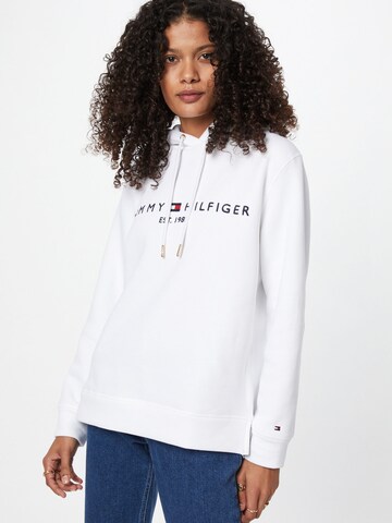 TOMMY HILFIGER Sweatshirt in Weiß: predná strana