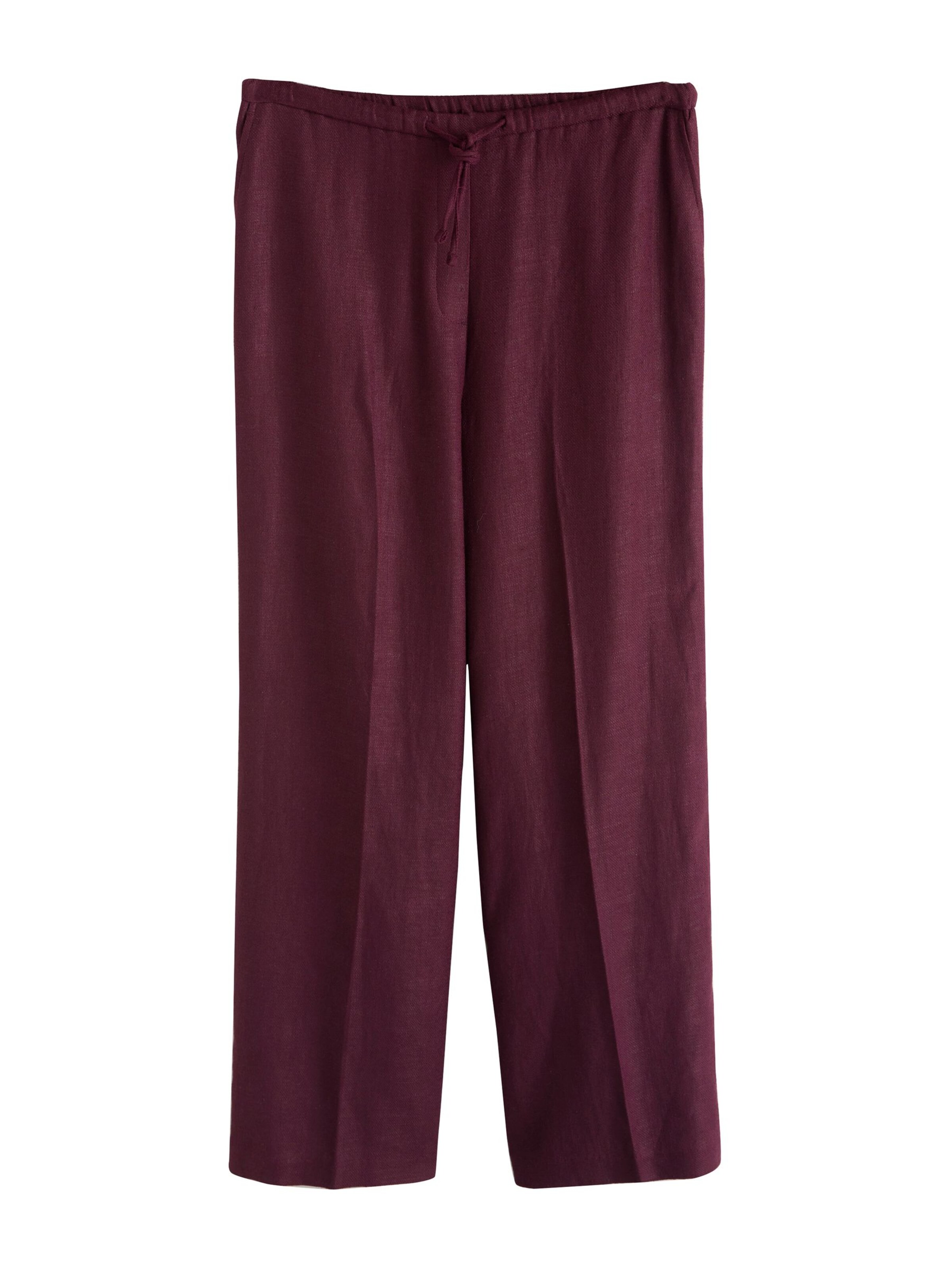 Next Wide Leg Hose in Rot: Vorderseite