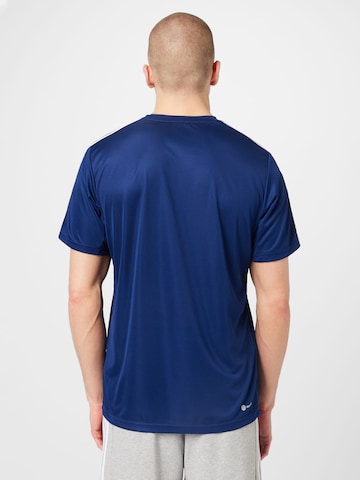 ADIDAS PERFORMANCE Performance Shirt 'Train Essentials 3-Stripes ' in Blue