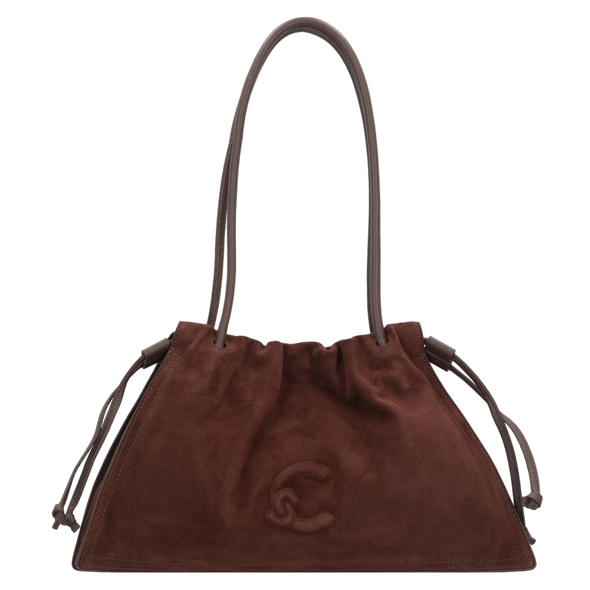 Sac bandoulière 'Dulse' Coccinelle en marron : devant