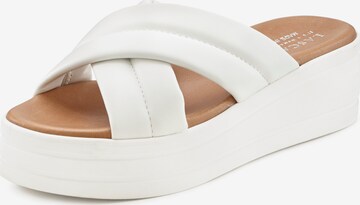 LASCANA Mules in White: front