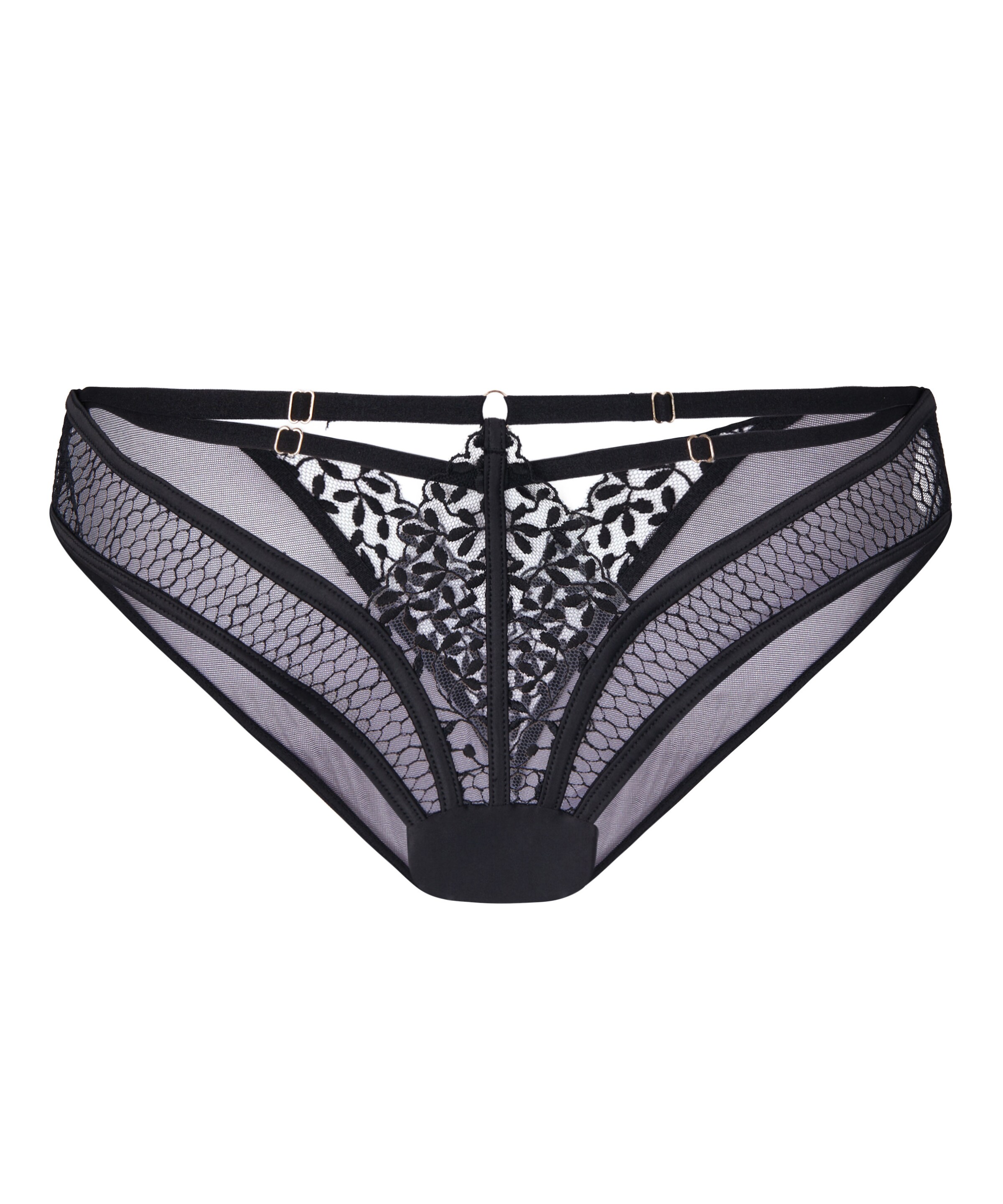 Hunkemöller Broekje 'Kristina' in Zwart: voorkant