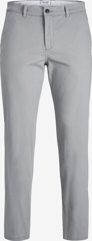 Regular Pantalon chino 'Kane' JACK & JONES en gris : devant