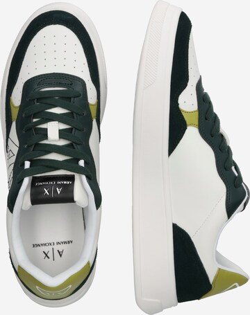 ARMANI EXCHANGE Sneaker low i hvid