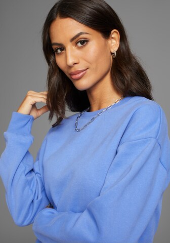 LAURA SCOTT Sweatshirt in Blue