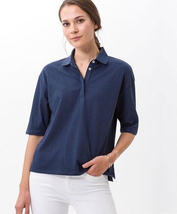 BRAX Shirt in Blauw: voorkant