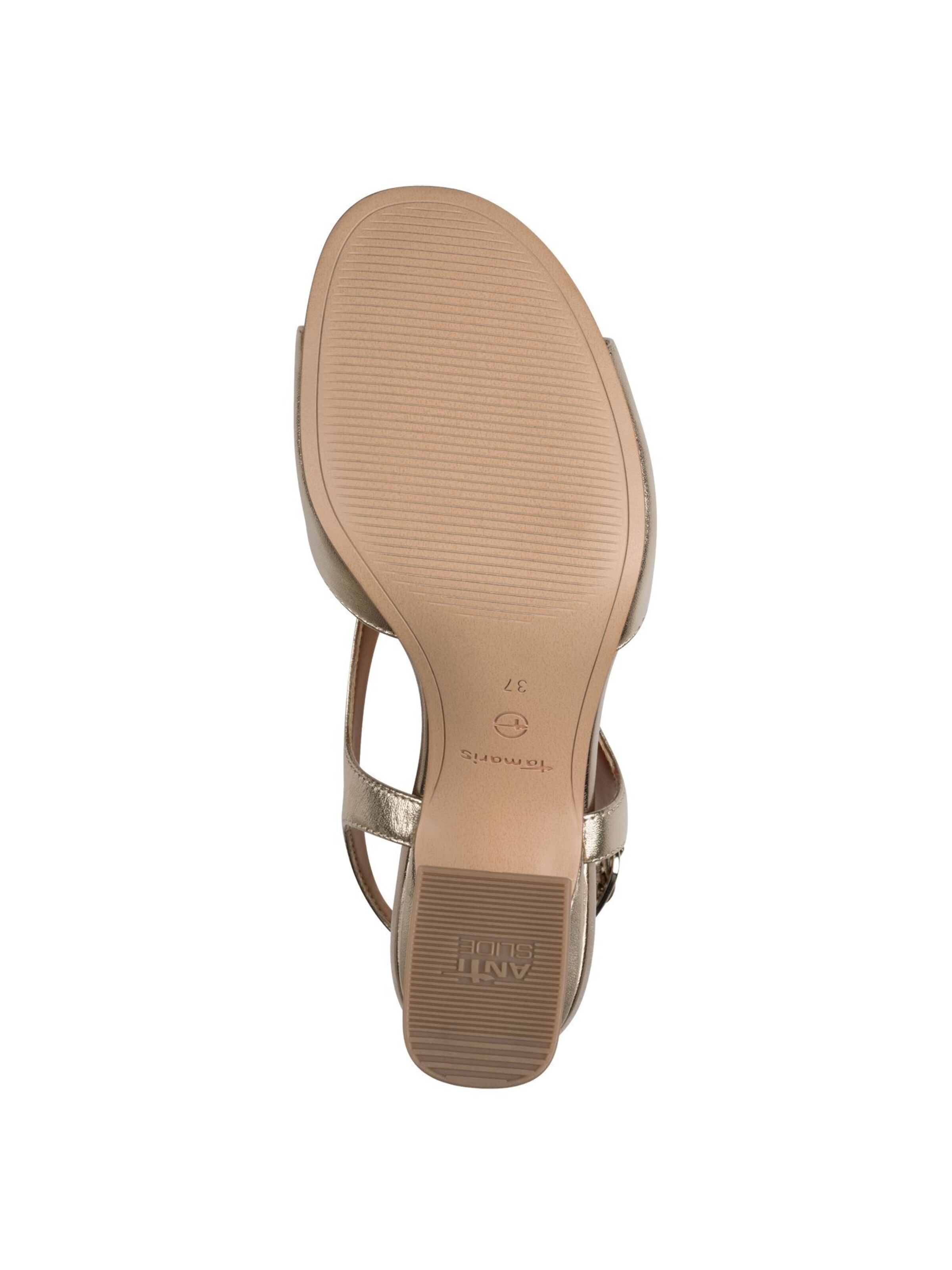 Sandales Tamaris en bronze