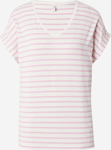 ONLY Shirt 'MOSTER' in Roze: voorkant