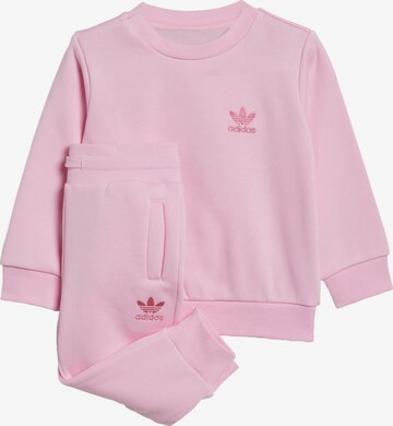 ADIDAS ORIGINALS Joggingpak 'Adicolor' in Roze