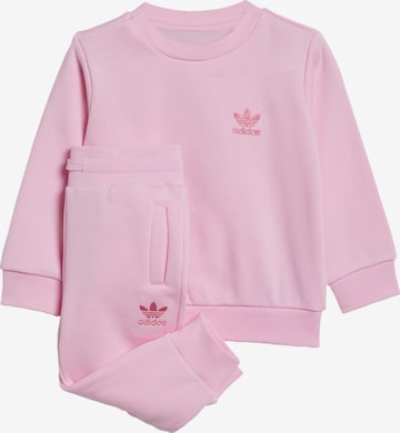 ADIDAS ORIGINALS Sweatsuit 'Adicolor' in Pink