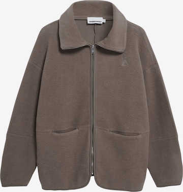 ARMEDANGELS Between-season jacket in Brown: front