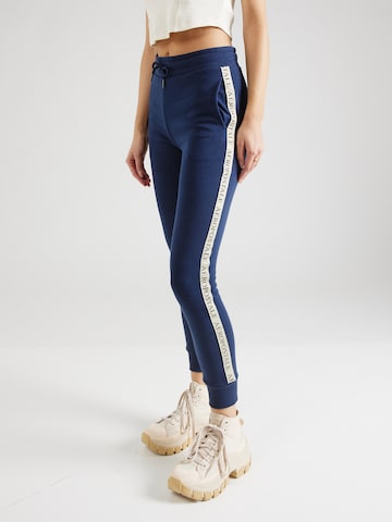 Coupe slim Pantalon AÉROPOSTALE en bleu : devant