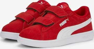 Baskets 'Smash 3.0' PUMA en rouge : devant