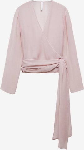 MANGO Blouse 'brisa' in Roze: voorkant