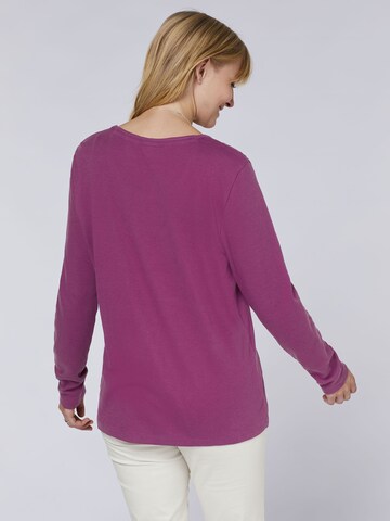 Polo Sylt Shirt in Lila