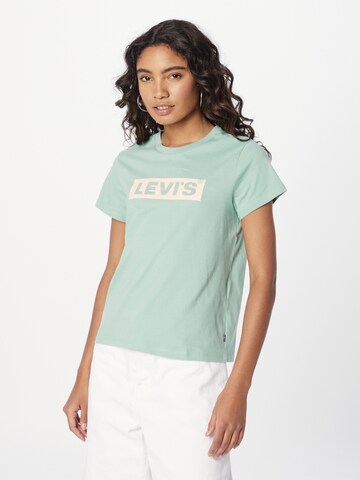 LEVI'S ® Tričko 'The Perfect Tee' – zelená: přední strana