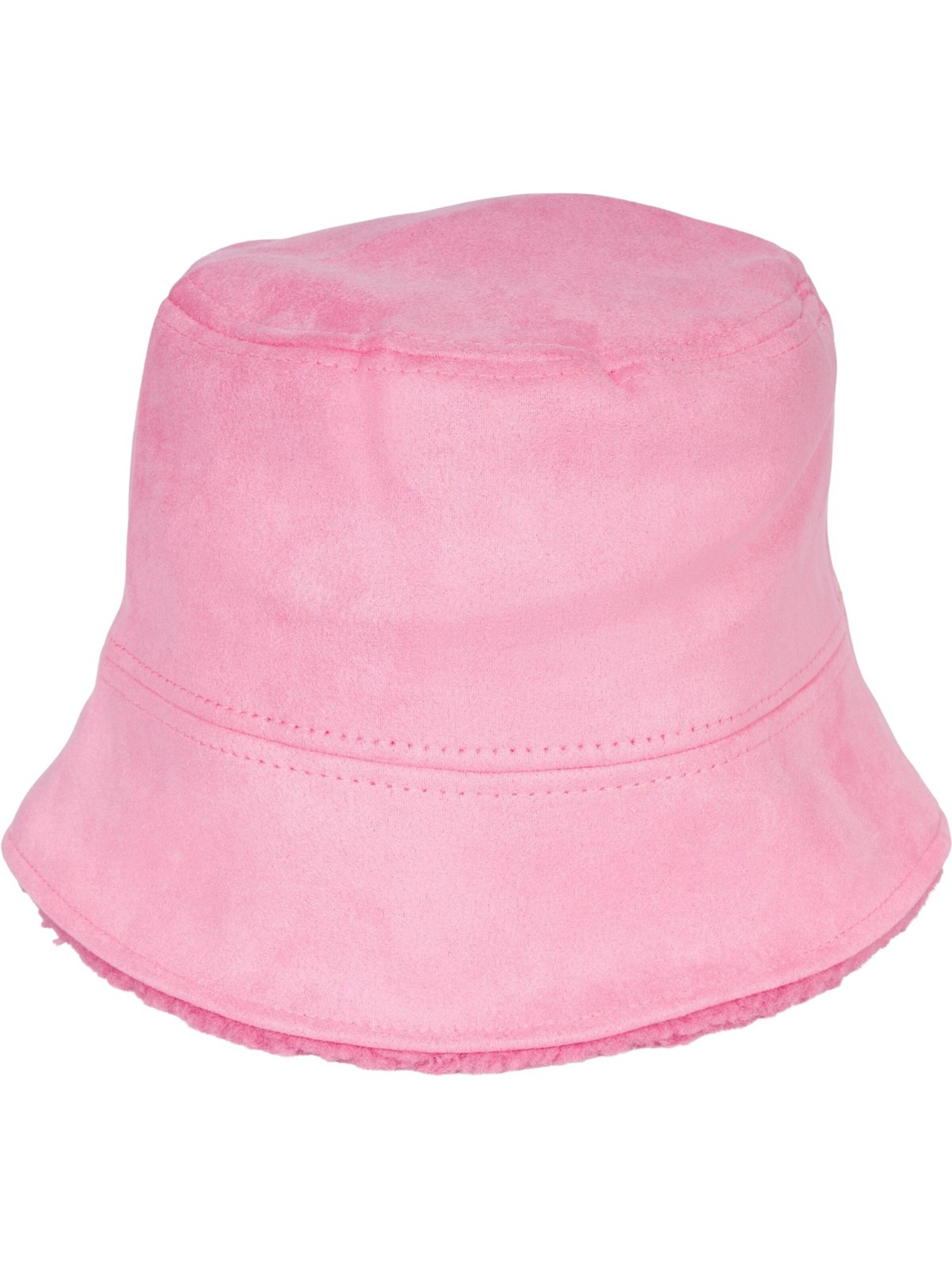 styleBREAKER Hut '2 in 1 Wende Fischerhut Materialmix'‌‌‌ in Pink