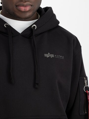 ALPHA INDUSTRIES Суичър в черно