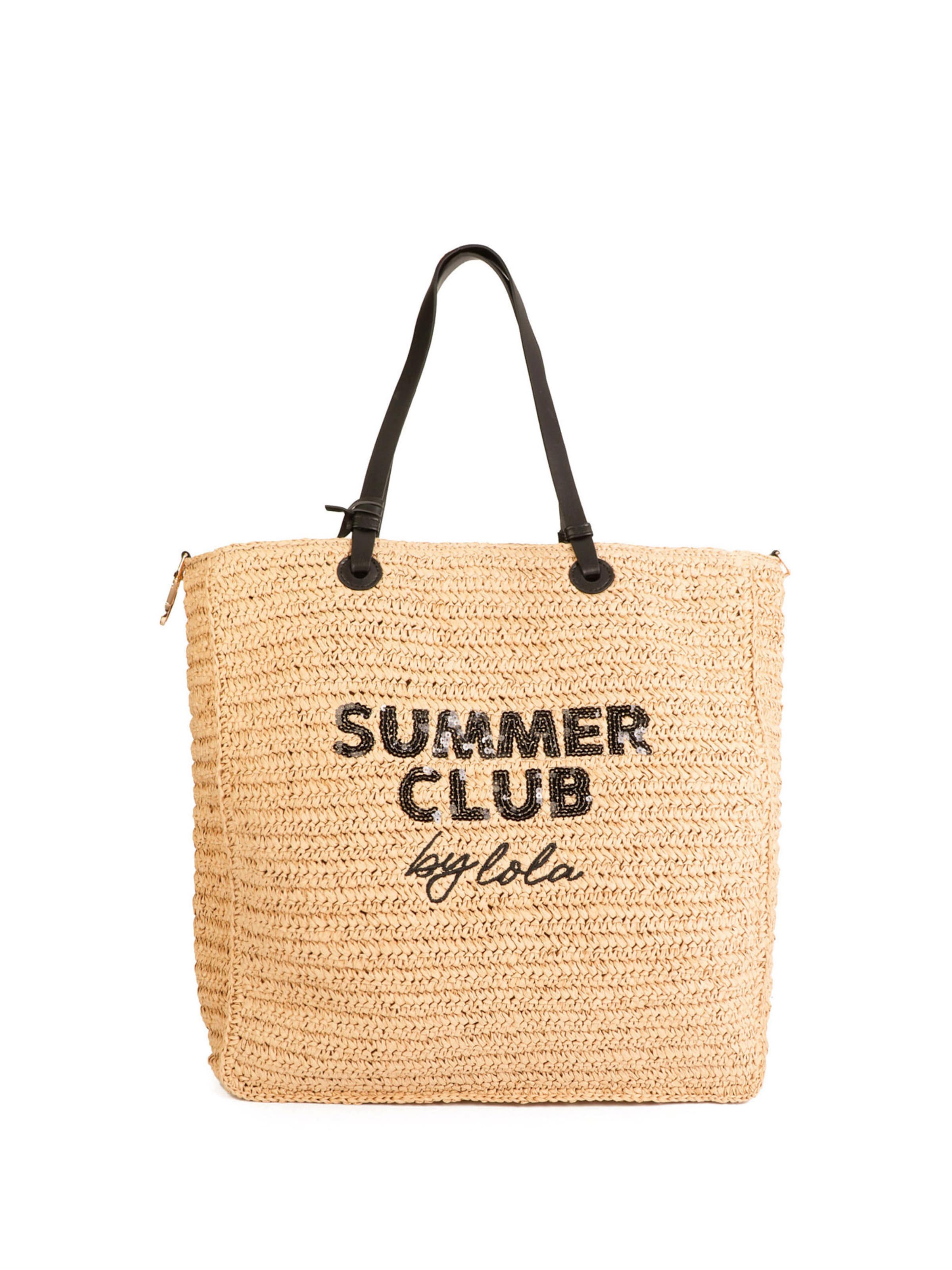 Lola Casademunt Strandtasche in cappuccino, Produktansicht
