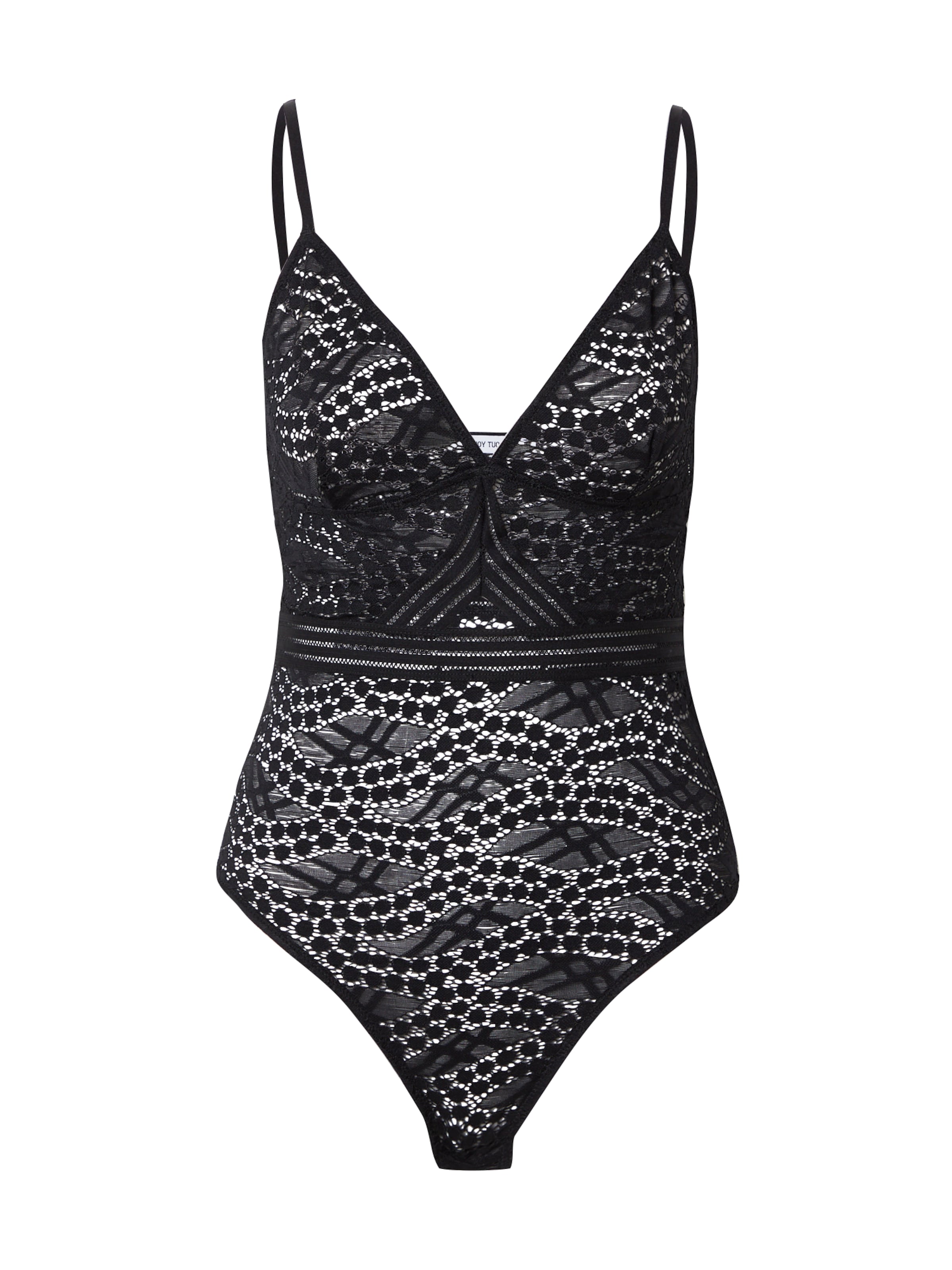 ABOUT YOU Bodi 'Jessa' | črna barva: sprednja stran