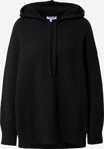 EDITED Sweater 'Xavia' in Black: front