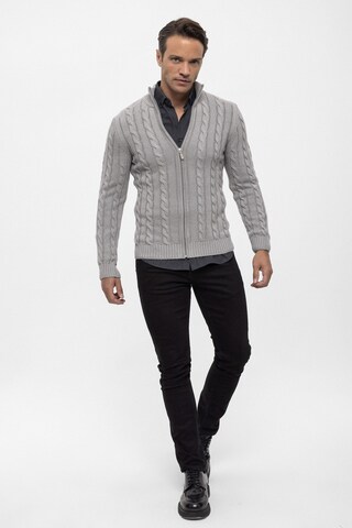 Vestes en maille Felix Hardy en gris