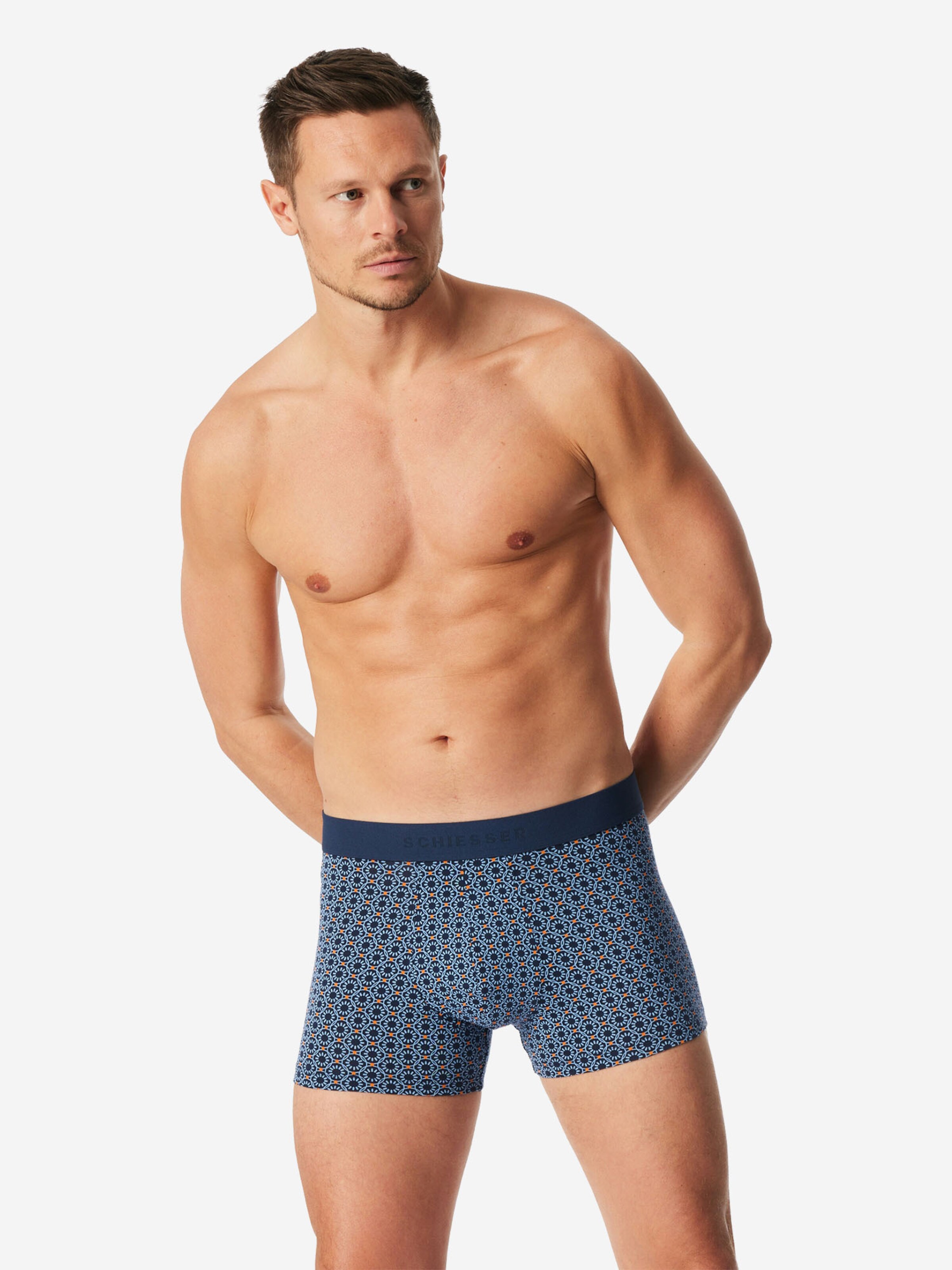 Boxers ' 95/5 ' SCHIESSER en bleu