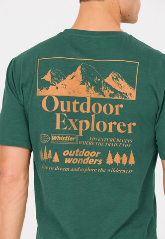 Whistler T-Shirt 'Kunta' in Grün