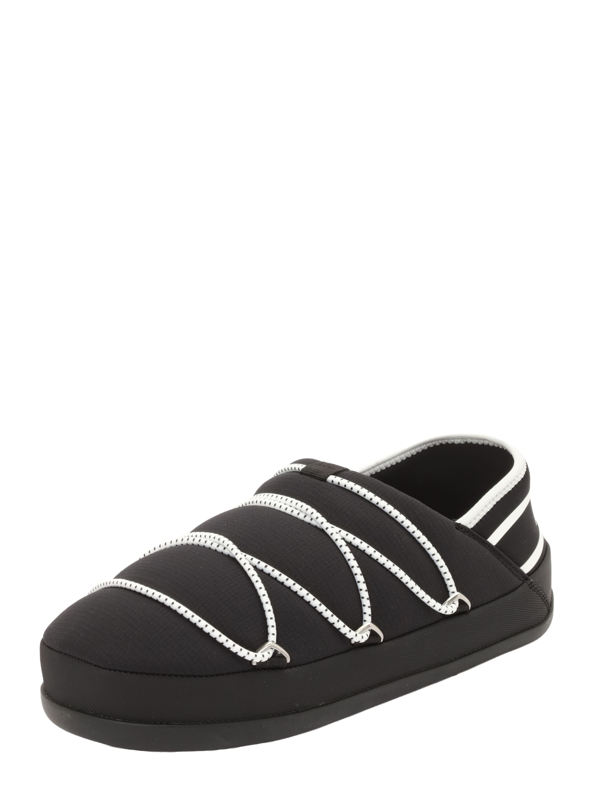 MOON BOOT Classic Flats in Black: front