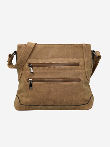 Brise Crossbody Bag '6017' in Brown: front