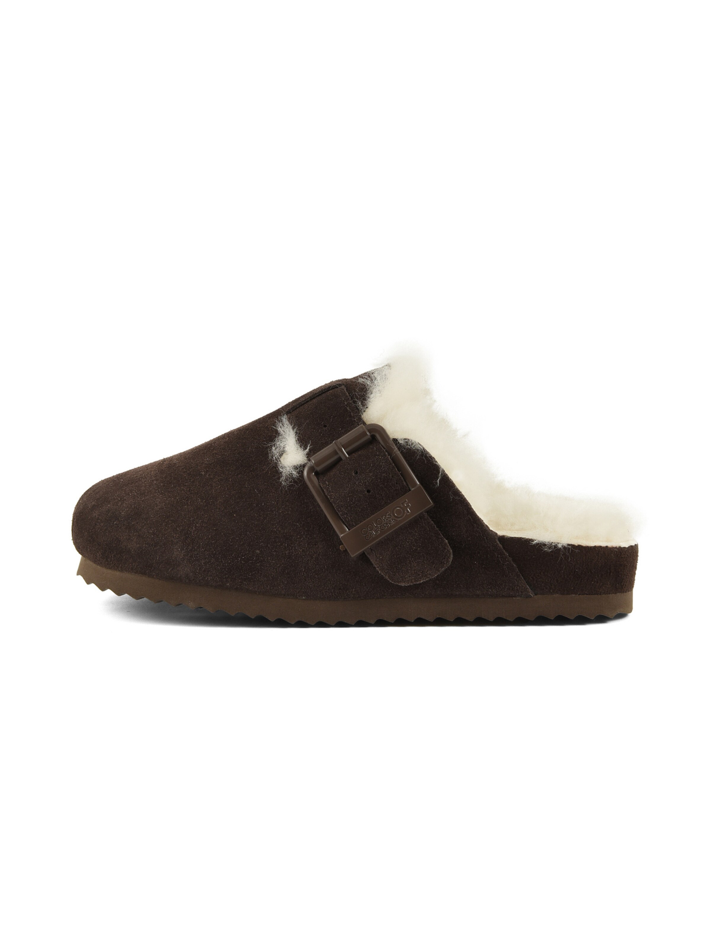 Zoccoletto di COLORS OF CALIFORNIA in marrone: lato