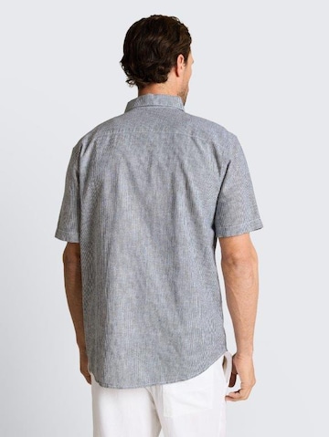 TOM TAILOR Regular fit Button Up Shirt in Blue