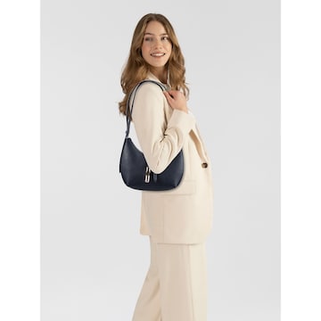 FURLA Schoudertas 'Goccia' in Blauw: voorkant