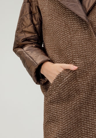 HELMIDGE Between-Seasons Coat in Brown