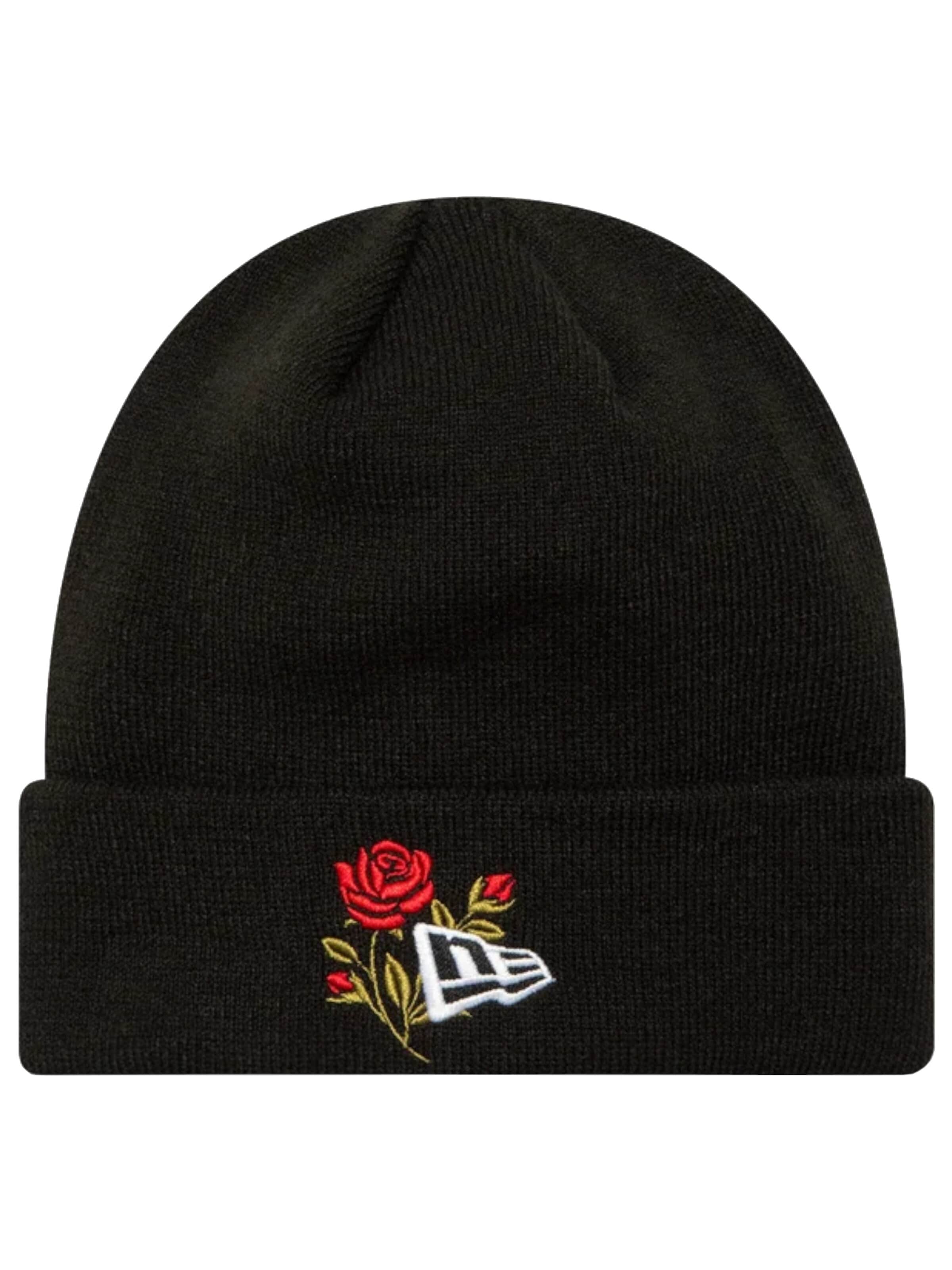 NEW ERA Beanie in Black: front